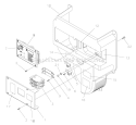 Page B Diagram and Parts List for 040229-2  Briggs and Stratton Generator